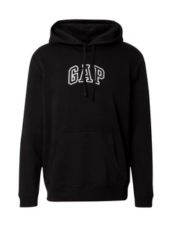GAP Sweatshirt schwarz/weiß
