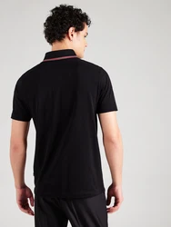 BOSS Poloshirt 'C-Parris 10' dunkelbeige/rot/schwarz