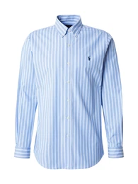 Hemd blau / grau / wei
