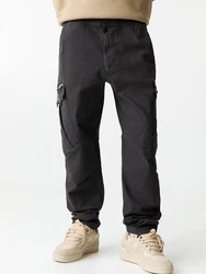 Pull&Bear Hose dunkelgrau