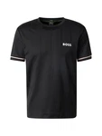 BOSS Sportshirt 'TOC' kitt/schwarz/weiß