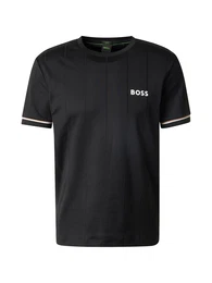 Sportshirt 'TOC' kitt / schwarz / wei