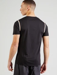 BOSS Sportshirt 'TOC' kitt/schwarz/weiß