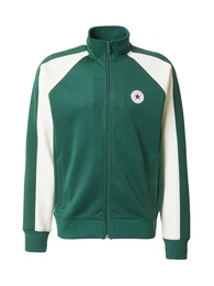 Sweatjacke tanne / wei