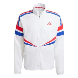 adidas Performance Laufjacke Adizero Retro blau / rot / weiß