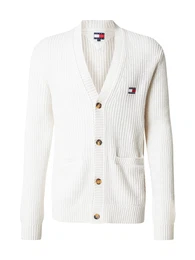 Strickjacke wei