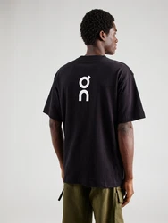 On T-Shirt 'Club' schwarz/weiß