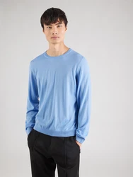 BOSS Pullover Leno hellblau