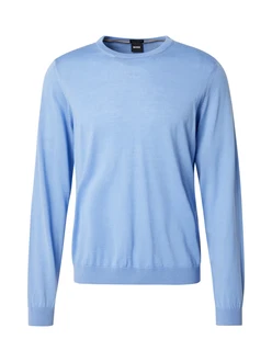 BOSS Pullover Leno hellblau BOSS Pullover Leno hellblau