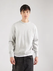 Levi's Sweatshirt AUTHENTIC CREW Logostickerei hellgrau