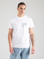 G-STAR T-Shirt Originals Catch grau/schwarz/weiß