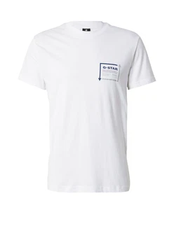 G-STAR T-Shirt Originals Catch grau/schwarz/weiß G-STAR T-Shirt Originals Catch grau/schwarz/weiß