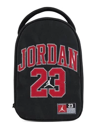 Lunchtasche 'JAN' grau / rot / schwarz