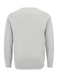 Jack & Jones Plus Pullover 'JJEHILL' grau
