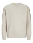 JACK & JONES Sweatshirt JJESTAR BASIC (4012) hellgrau