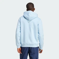ADIDAS ORIGINALS Sweatshirt Essentials TREFOIL ESSENTIALS HOODIE hellblau/schwarz