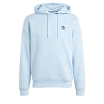 ADIDAS ORIGINALS Sweatshirt Essentials TREFOIL ESSENTIALS HOODIE hellblau/schwarz ADIDAS ORIGINALS Sweatshirt Essentials TREFOIL ESSENTIALS HOODIE hellblau/schwarz