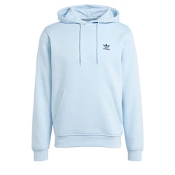ADIDAS ORIGINALS Sweatshirt Essentials TREFOIL ESSENTIALS HOODIE hellblau/schwarz