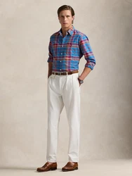 Polo Ralph Lauren Hemd azur / hellblau / lila / rot