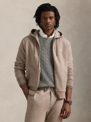 Polo Ralph Lauren Sweatjacke beigemeliert