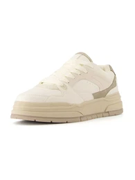 Sneaker hellbeige / wei