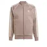 ADIDAS ORIGINALS Sweatjacke 'Adicolor Classics Sst' brokat/weiß