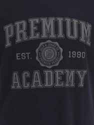 Jack & Jones Plus T-Shirt 'JPRBLUJADON' nachtblau/dunkelgrau