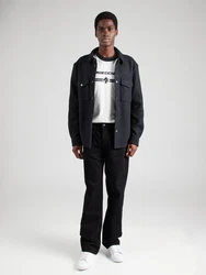 ARMANI EXCHANGE T-Shirt dunkelgrau/schwarz/offwhite
