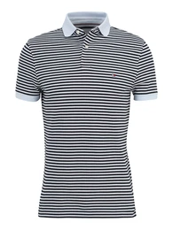 Poloshirt 'Core 1985' marine / wei