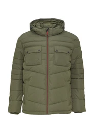 bergangsjacke oliv / blutrot
