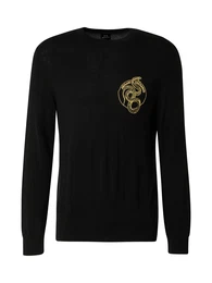 Pullover goldgelb / schwarz