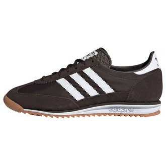 ADIDAS ORIGINALS Sneaker 'SL 72 OG' dunkelbraun/weiß