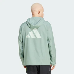 ADIDAS PERFORMANCE Laufjacke RUN IT mint / weiß