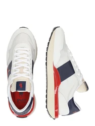 Polo Ralph Lauren Sneaker 'TRAIN 89' sand/marineblau/rot/weiß