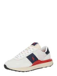 Sneaker 'TRAIN 89' sand / navy / rot / wei