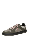 HUGO Sneaker Hadrian sepia / khaki / rot