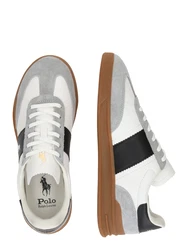 Polo Ralph Lauren Sneaker 'HRT AERA' hellgrau/schwarz/weiß