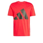ADIDAS SPORTSWEAR Funktionsshirt ESSENTIALS feuerrot/schwarz ADIDAS SPORTSWEAR Funktionsshirt ESSENTIALS feuerrot/schwarz