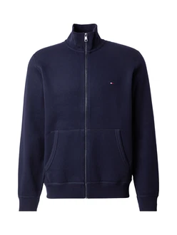 TOMMY HILFIGER Sweatjacke 'ESSENTIAL' navy