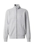 TOMMY HILFIGER Sweatjacke 'ESSENTIAL' graumeliert