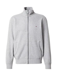 Sweatjacke 'ESSENTIAL' graumeliert
