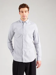 Jack & Jones Premium Hemd JPRBLALEWIS blau/weiß
