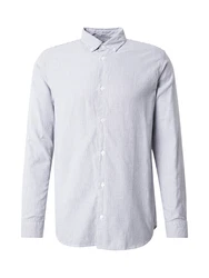 Jack & Jones Premium Hemd JPRBLALEWIS blau/weiß