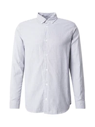 Hemd 'JPRBLAlewis' blau / wei