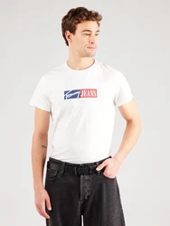 Tommy Jeans T-Shirt marine/rot/weiß