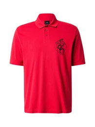 Poloshirt rot / schwarz