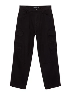 Pull&Bear Hose schwarz
