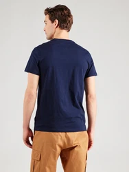 Tommy Jeans T-Shirt navy / weinrot / weiß