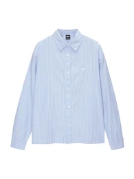 Hemd navy / hellblau / wei