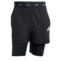 Sportshorts 'Gym+' grau / schwarz / wei